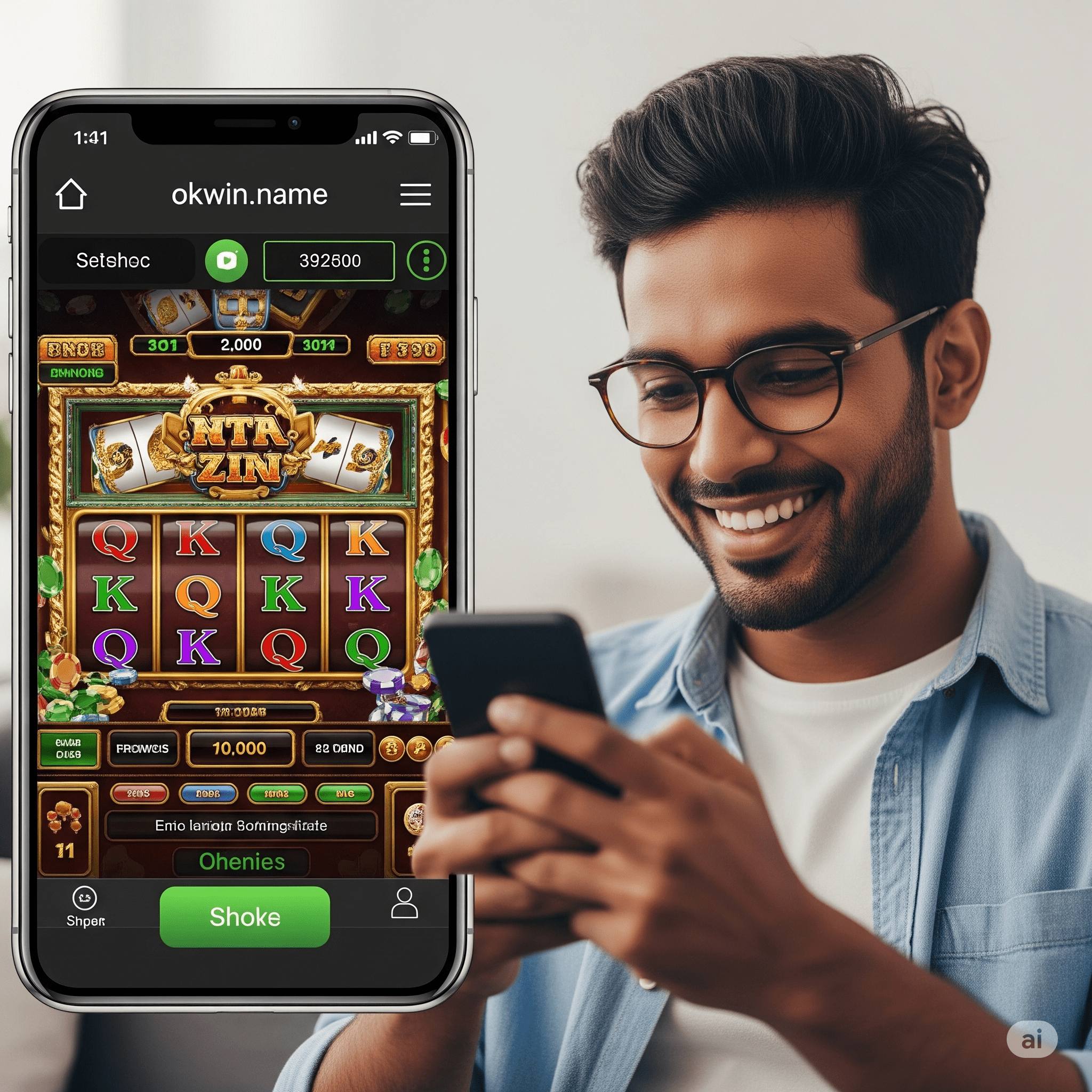 Okwin mobile lottery play